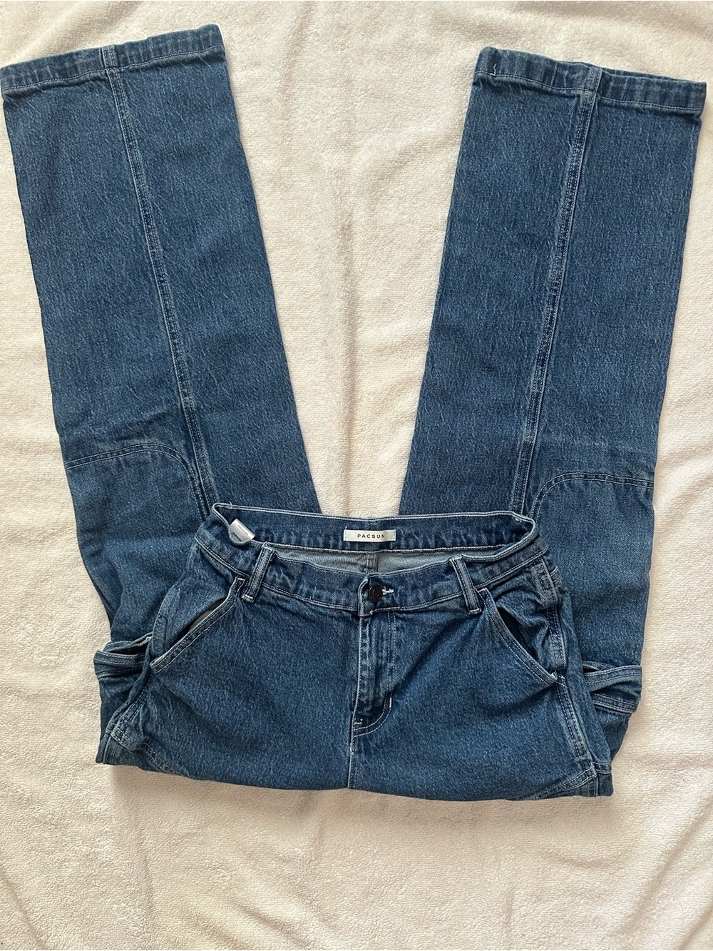 PacSun Dark Wash Baggy Skate Pant Jeans